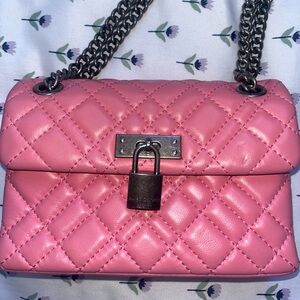 PINK KURT GEIGER SHOULDER/ BODYCROSS BAG
